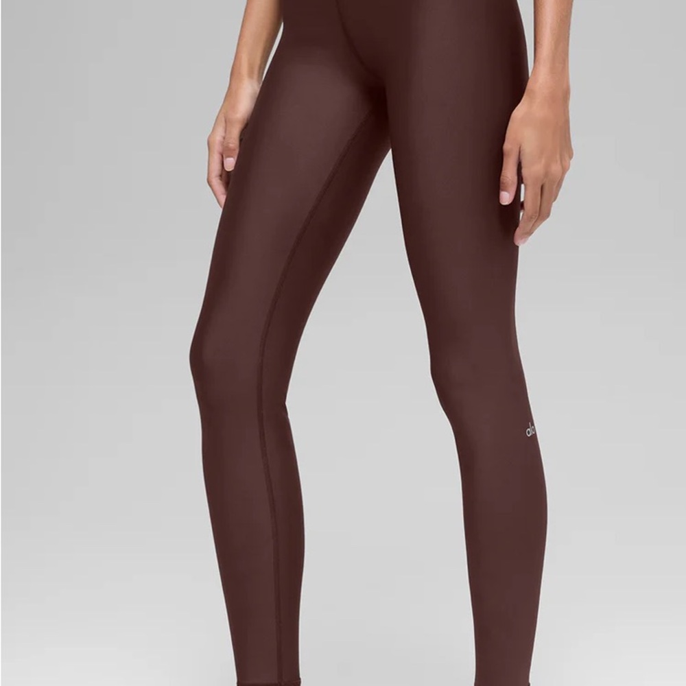 Women's alo Leggings cherry cola